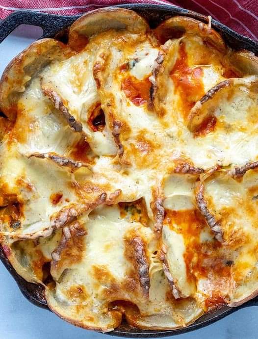 Cheesy Meatball Potato Bake Maktac Recipes